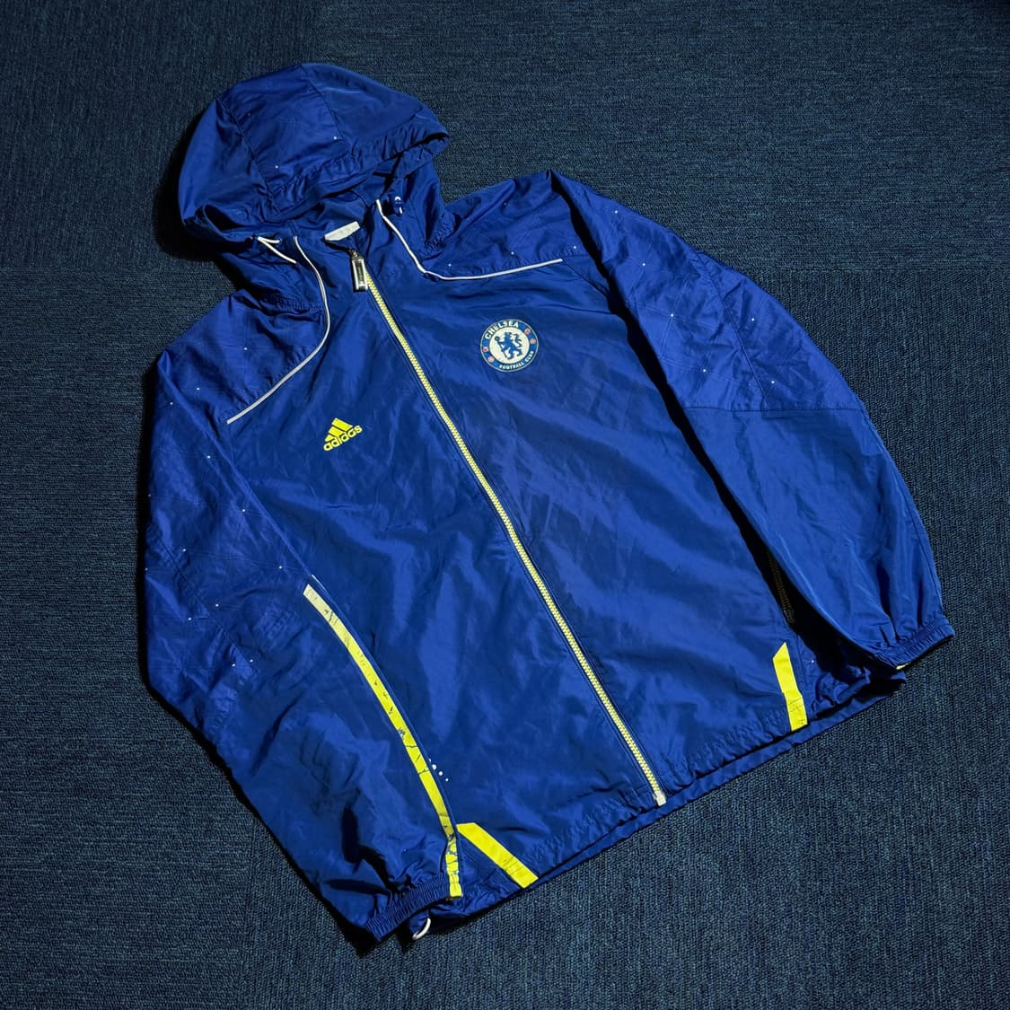 아디다스 첼시 바람막이 블루 상품이미지1