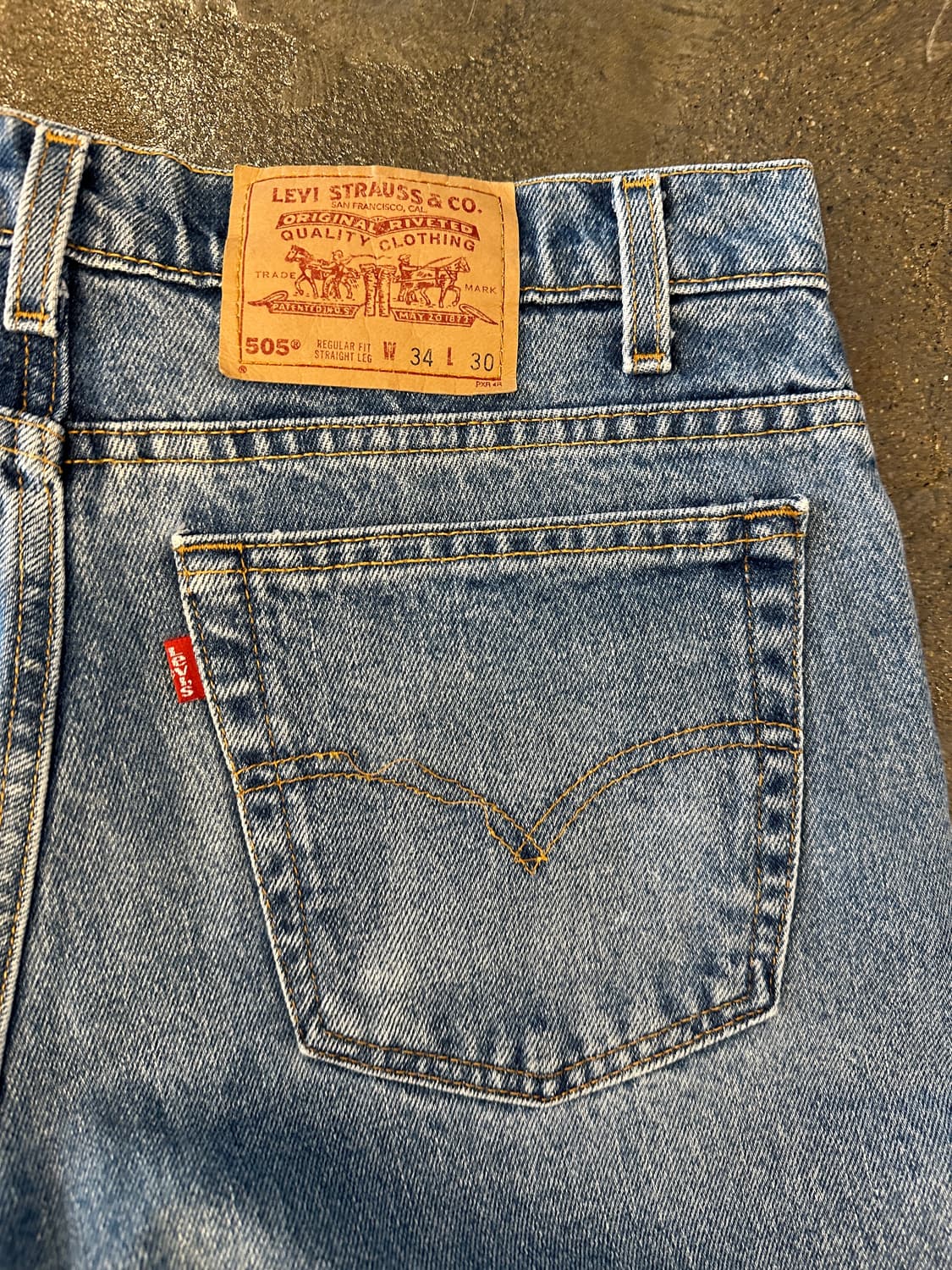 90s Levis 리바이스 505 Made In USA W34 L30 상품이미지5