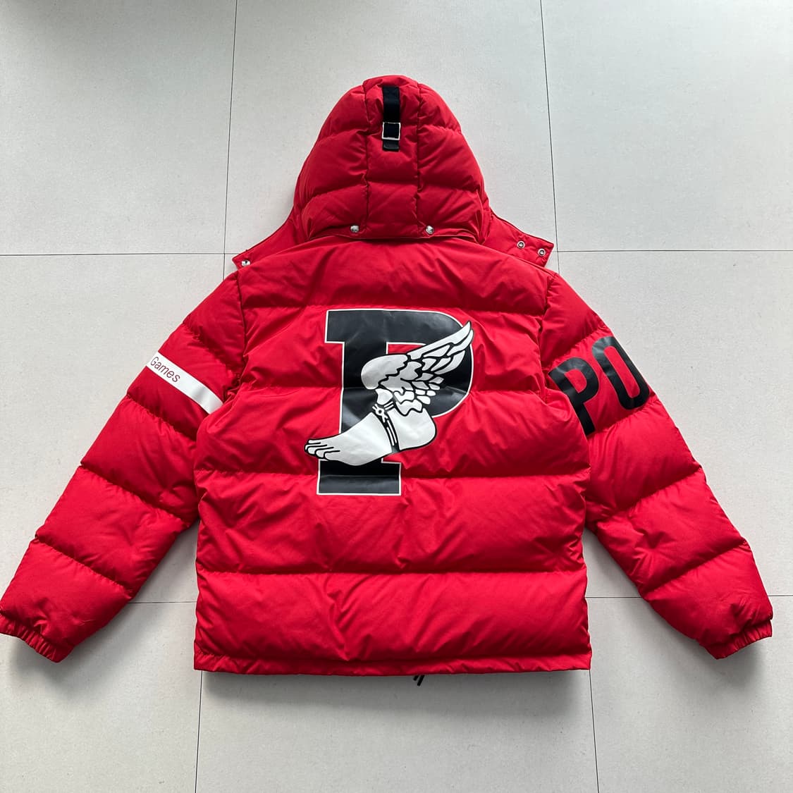 폴로 랄프로렌 P-WING 1992 RL67 스타디움 다운자켓 M 상품이미지7