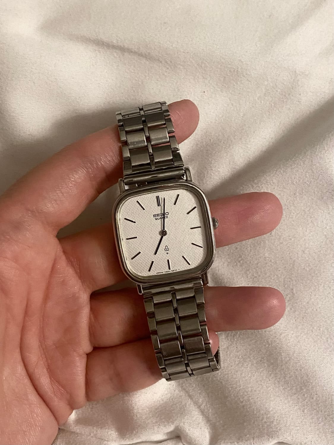 Seiko 세이코 쿼츠 스퀘어 상품이미지2