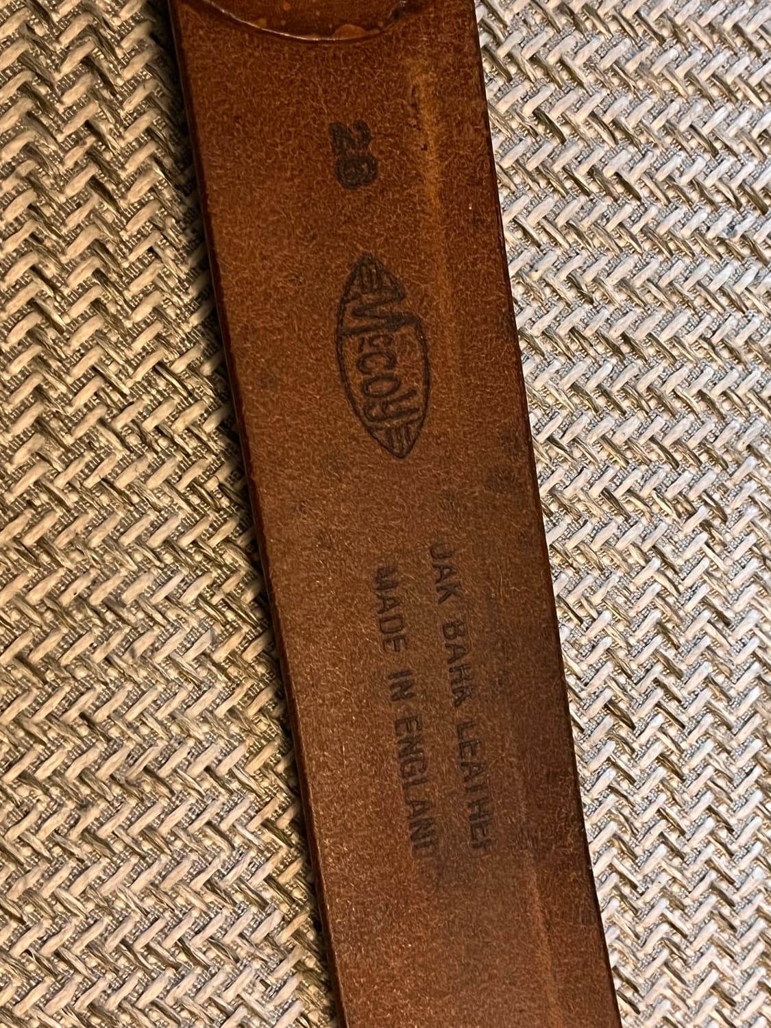 리얼맥코이 더블핀 개리슨 벨트 상품이미지3