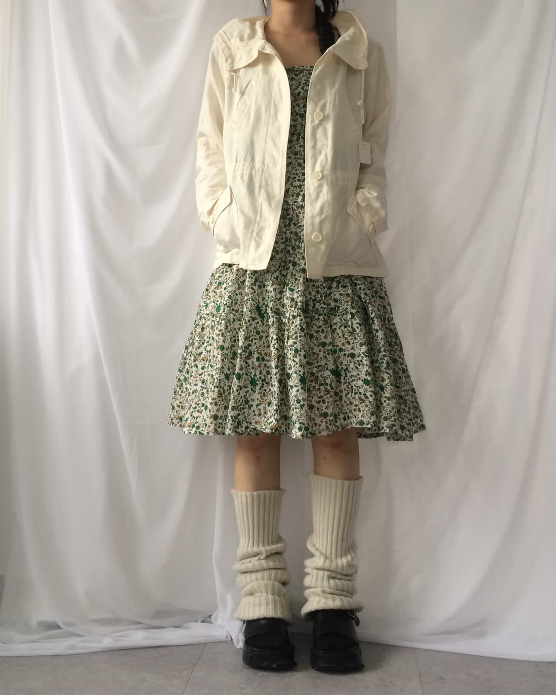 Flower pattern onepiece 상품이미지4