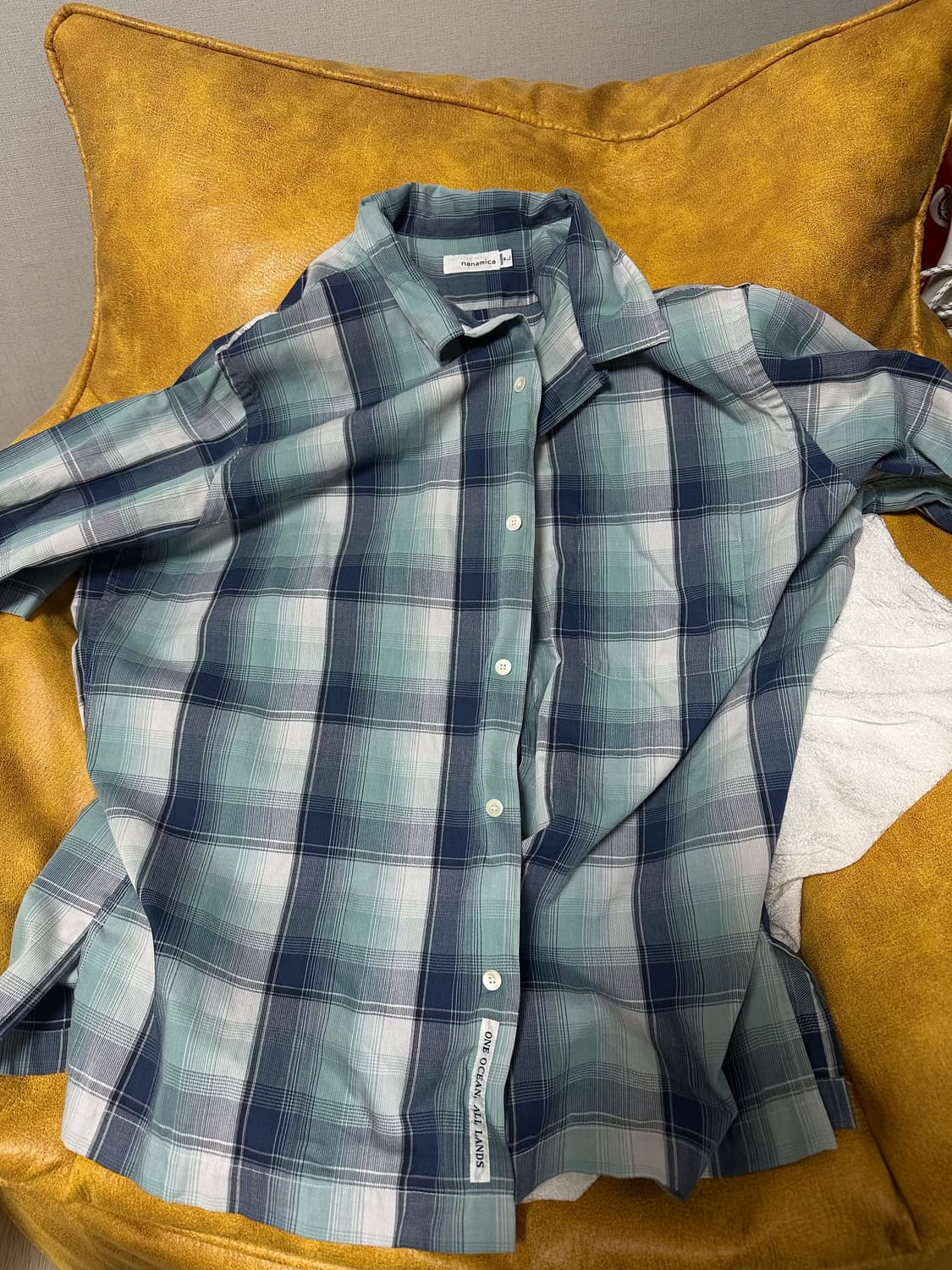 (L) 나나미카 하프셔츠 상품이미지1