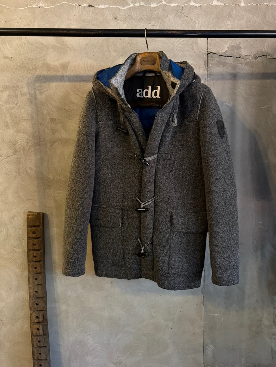 add 펠트울 다운 더플 코트 100 상품이미지1