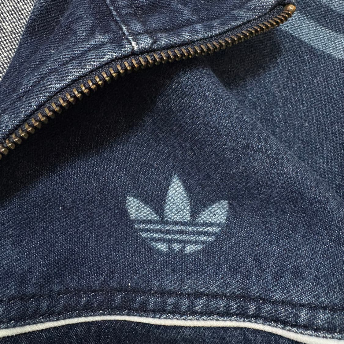 아디다스 데님 집업 상품이미지3