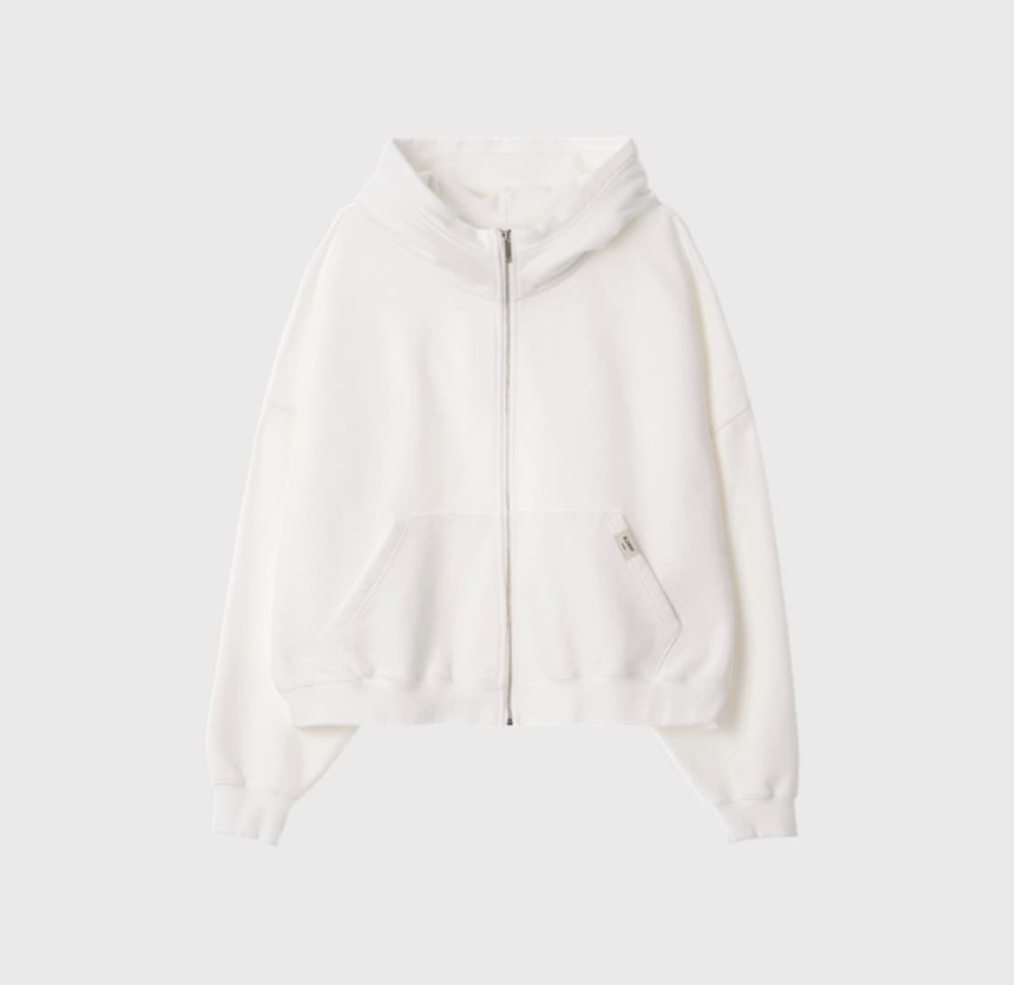Glowny G CLASSIC WASHED BOXY ZIP UP 상품이미지2