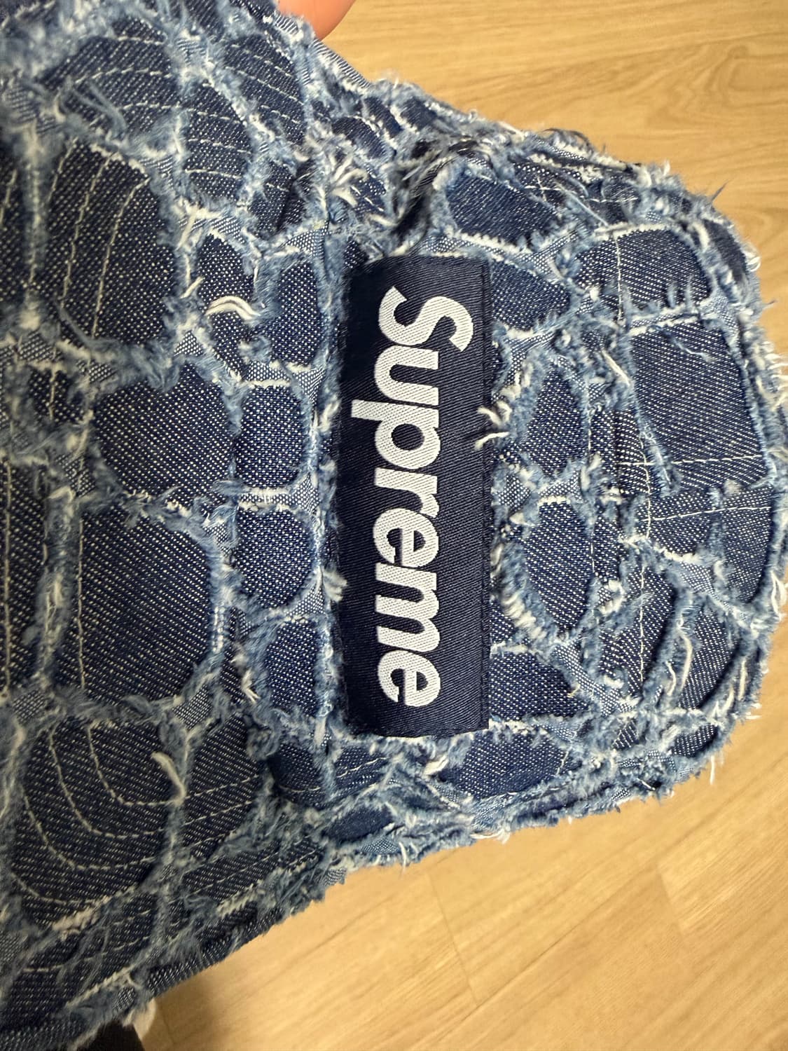 슈프림 데님 캠프캡 상품이미지2