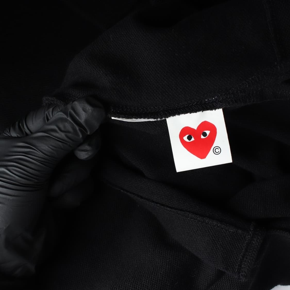 꼼데가르송 플레이 레드하트 카라티 M 상품이미지6