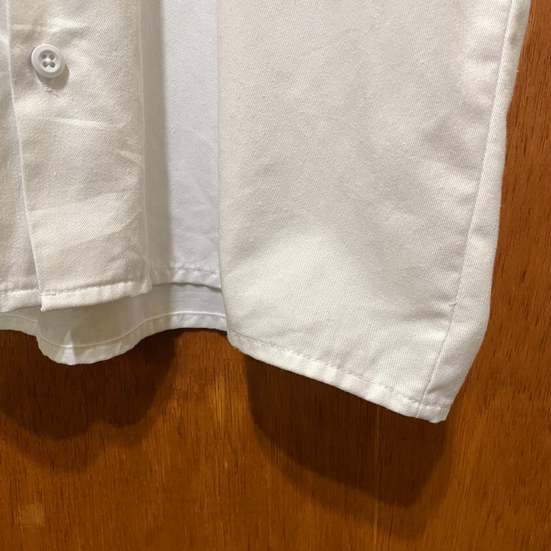 (M) Dickies 디키즈 반팔 워크 셔츠 화이트 상품이미지6
