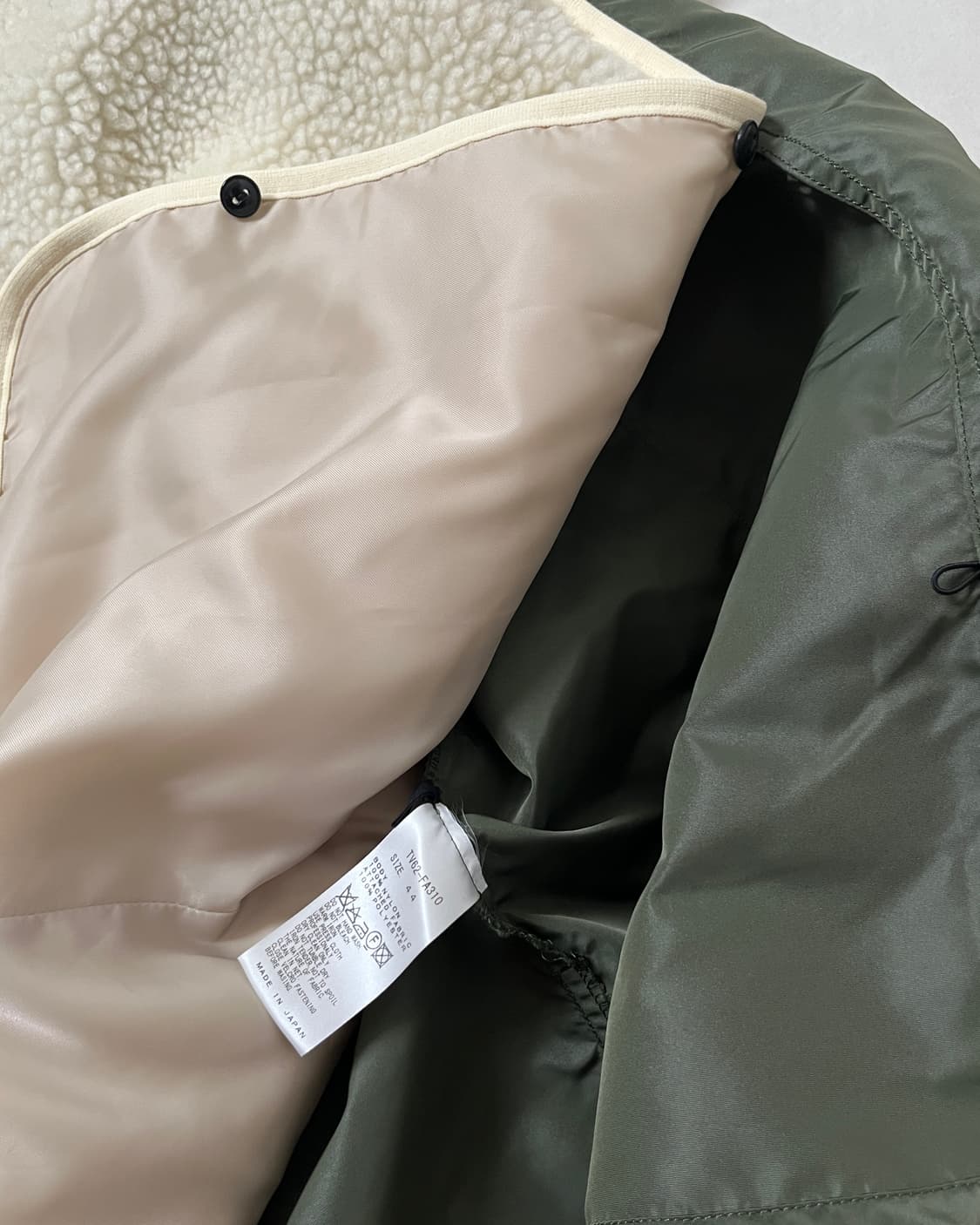 토가 비릴리스 밀리터리 파카 toga virilis 오버랩 파카 상품이미지6