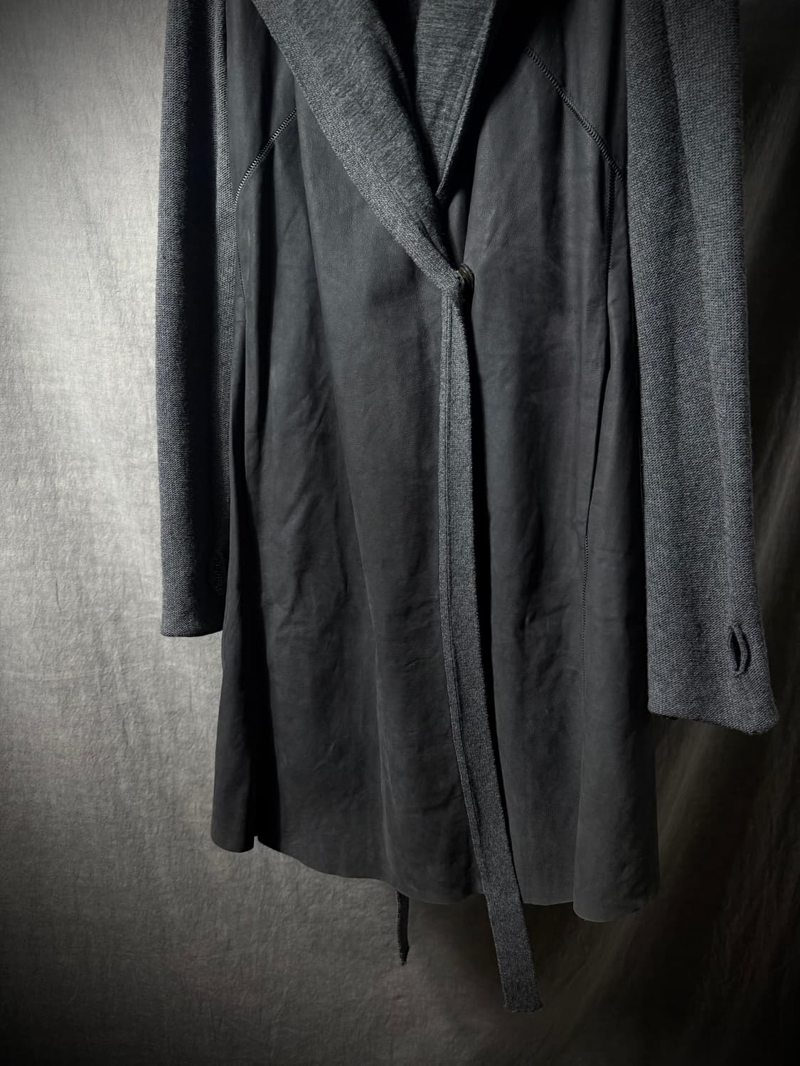 Isaac Sellam “OFF FUSQUEE” Mixed Coat 상품이미지3