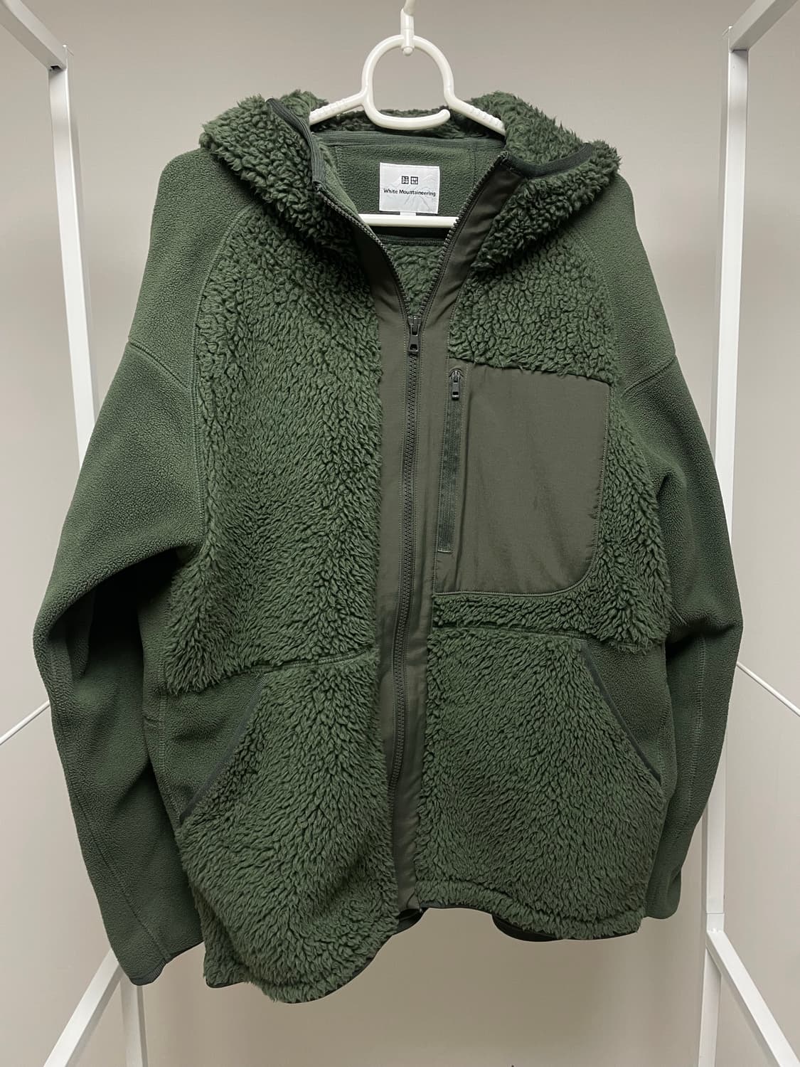 후리스풀집파카 Dark Green 상품이미지1