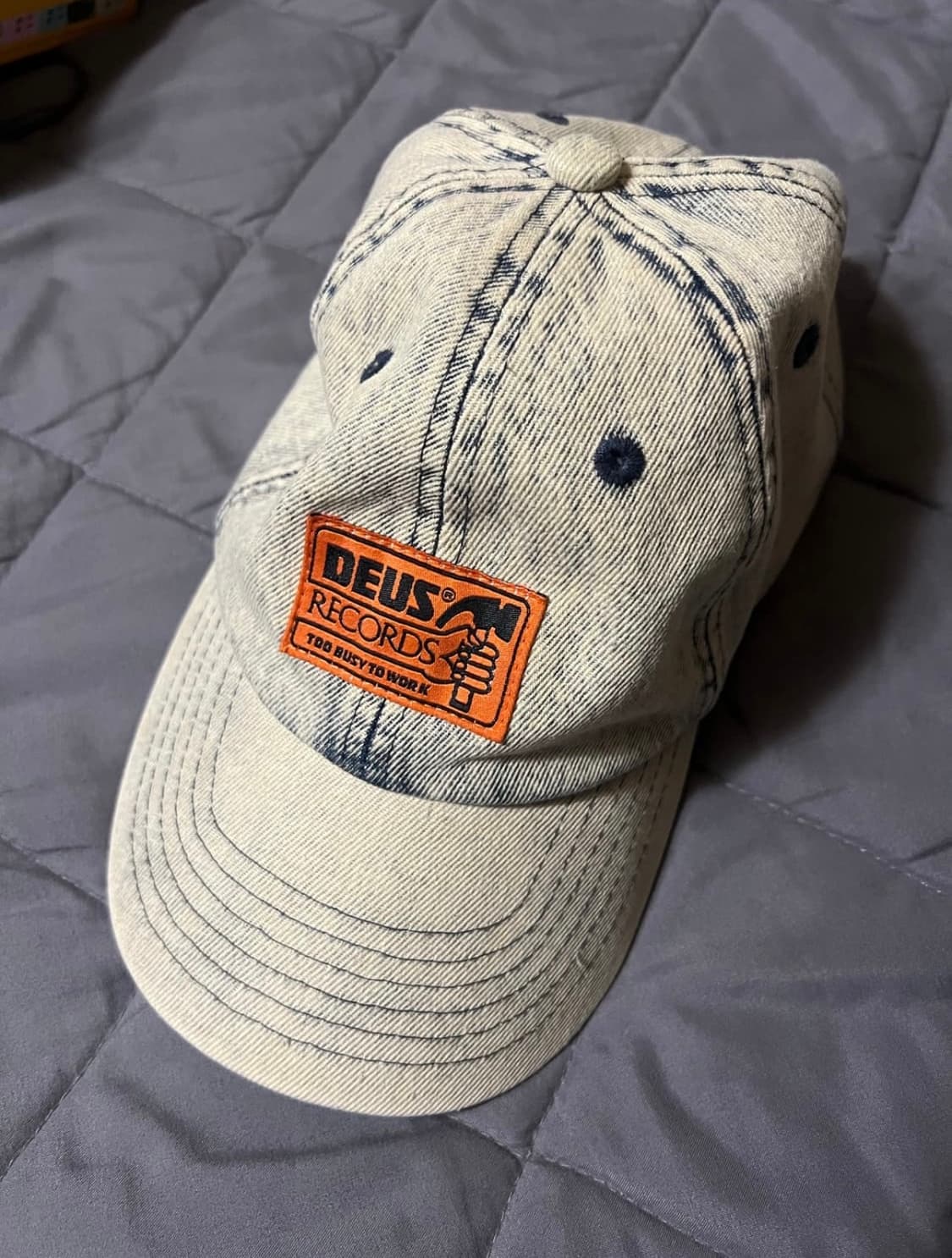 데우스 데님 캡 상품이미지2
