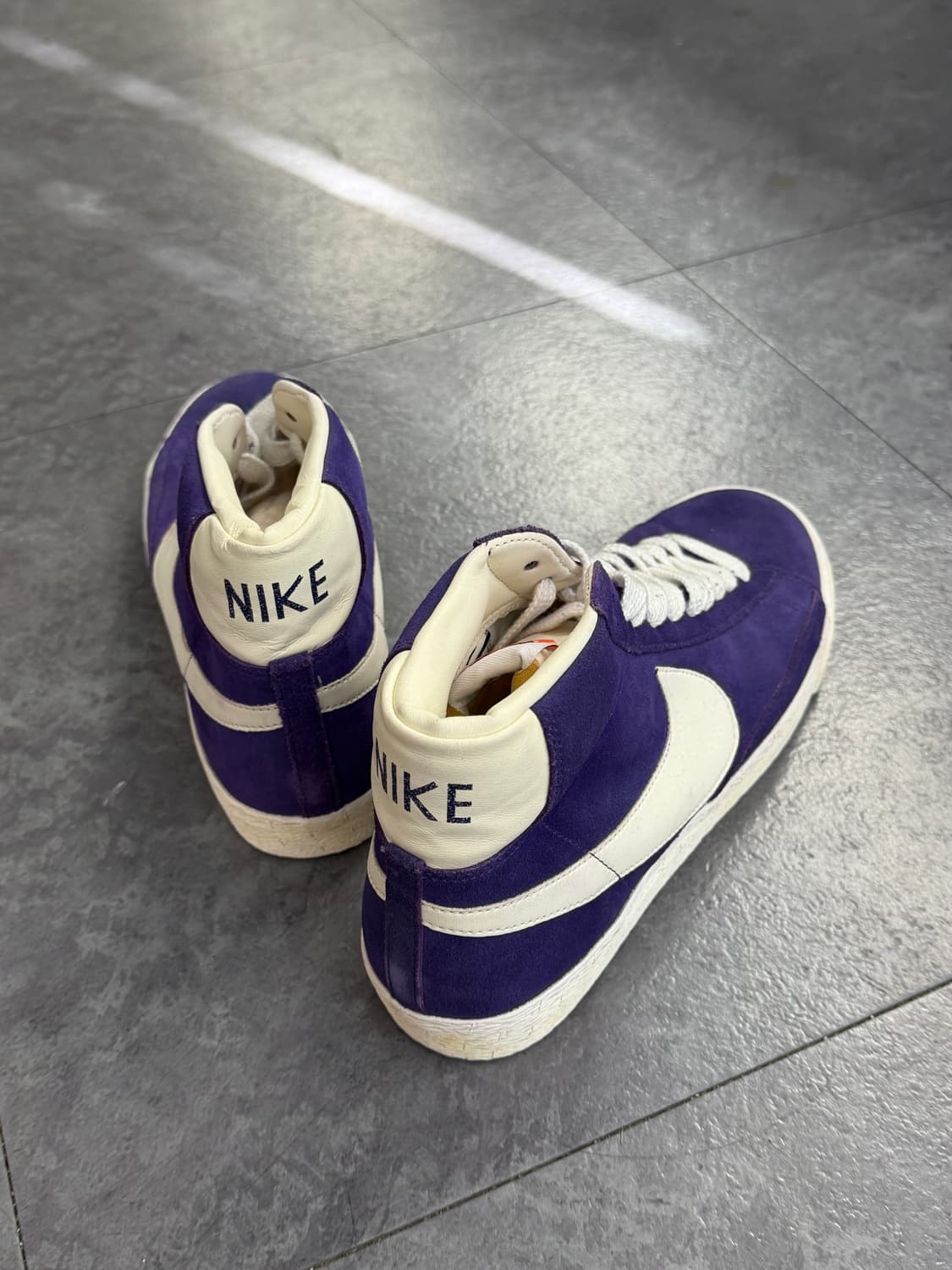 나이키 블레이져 하이탑 미드 퍼플 보라색 270 상품이미지2