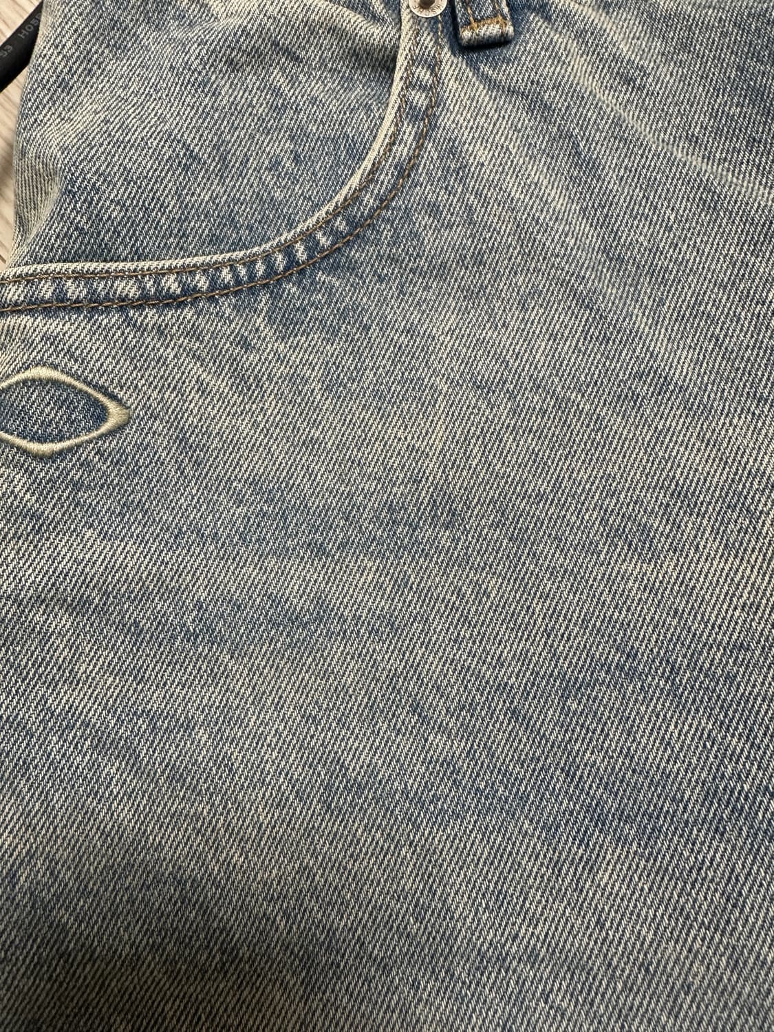 미스치프 데님 버뮤다 팬츠 상품이미지4