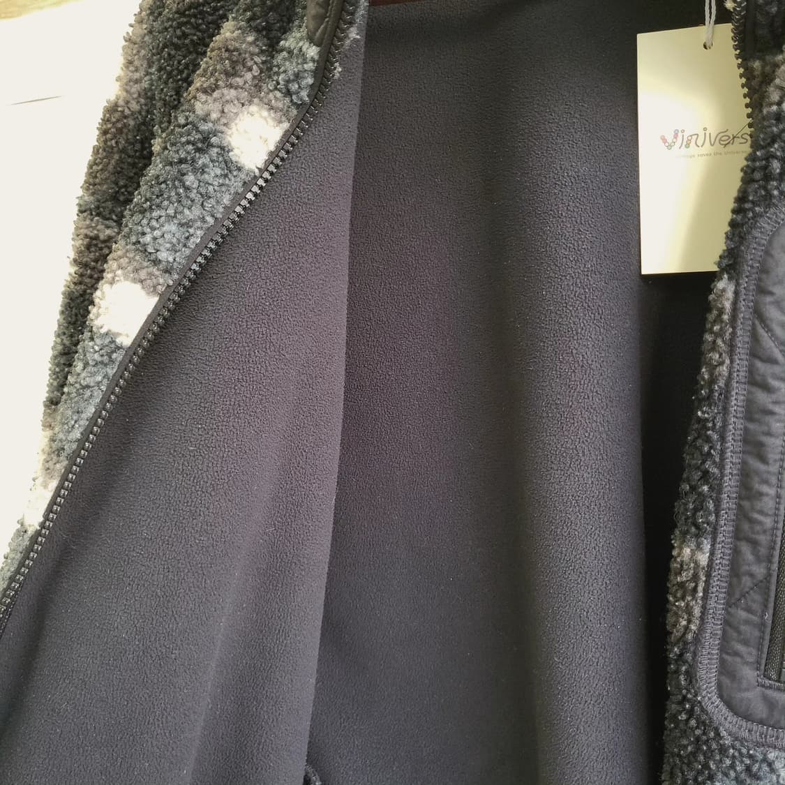 JW앤더슨 x 유니클로 체크 플리스 자켓 상품이미지8