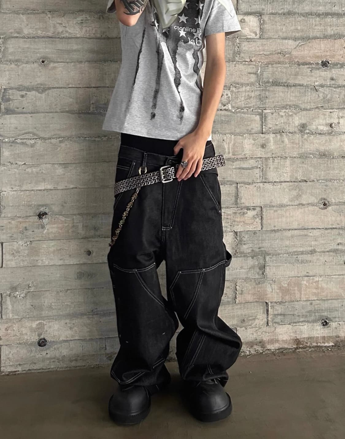 Opium Deconstructed Denim Pants  상품이미지1
