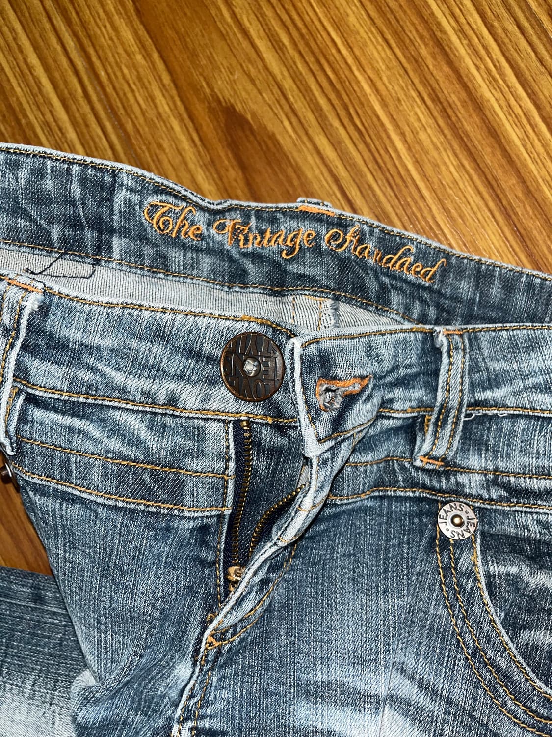 Vintage denim pants 상품이미지6