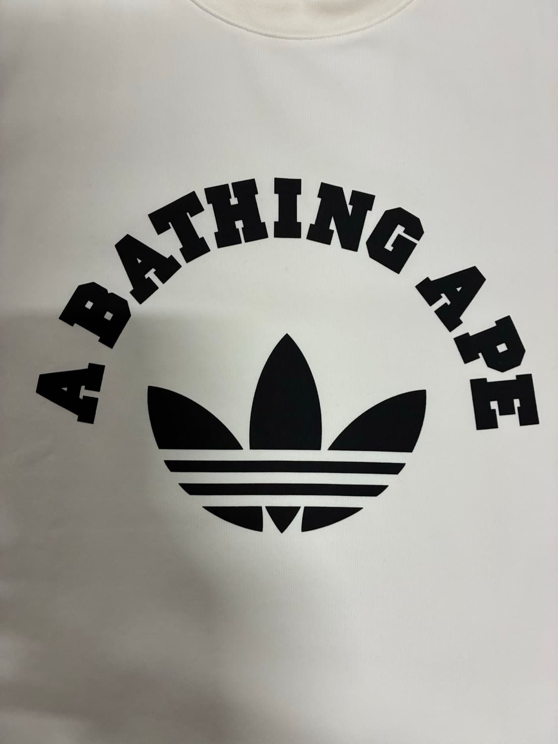 [새상품] 베이프 X 아디다스 티셔츠 L/100 상품이미지3