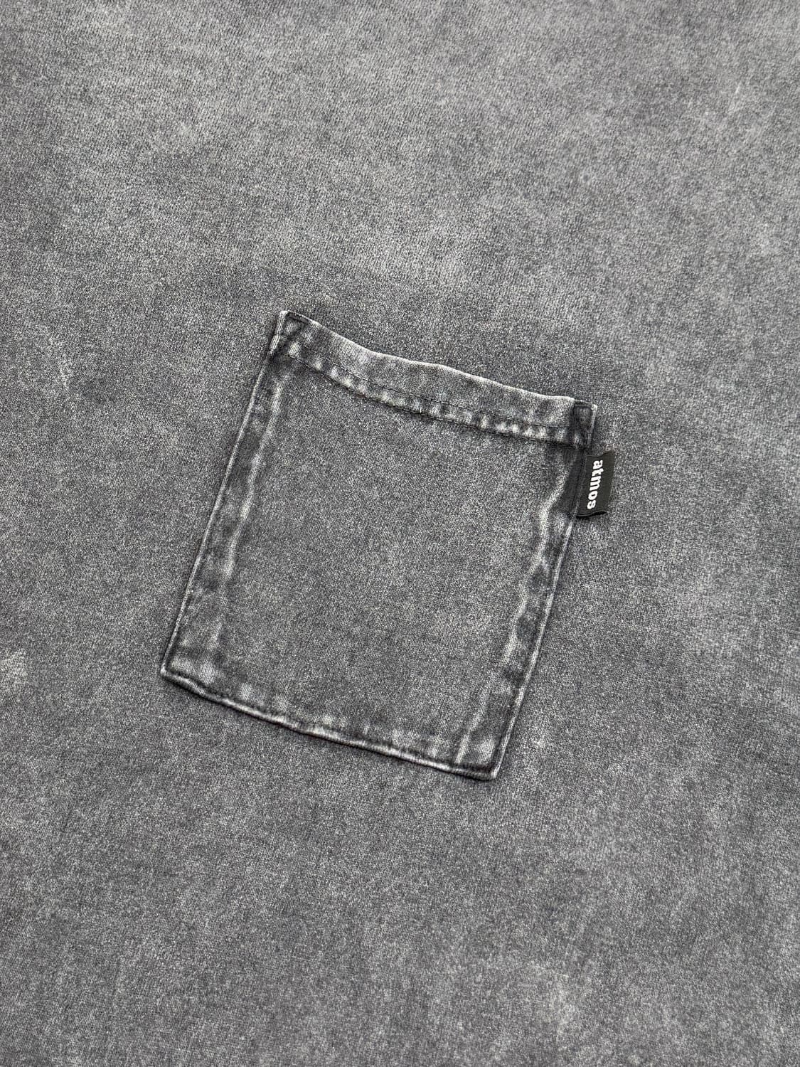 아트모스 21SS 케미컬 워시 빅 테이퍼드 포켓 티 상품이미지4