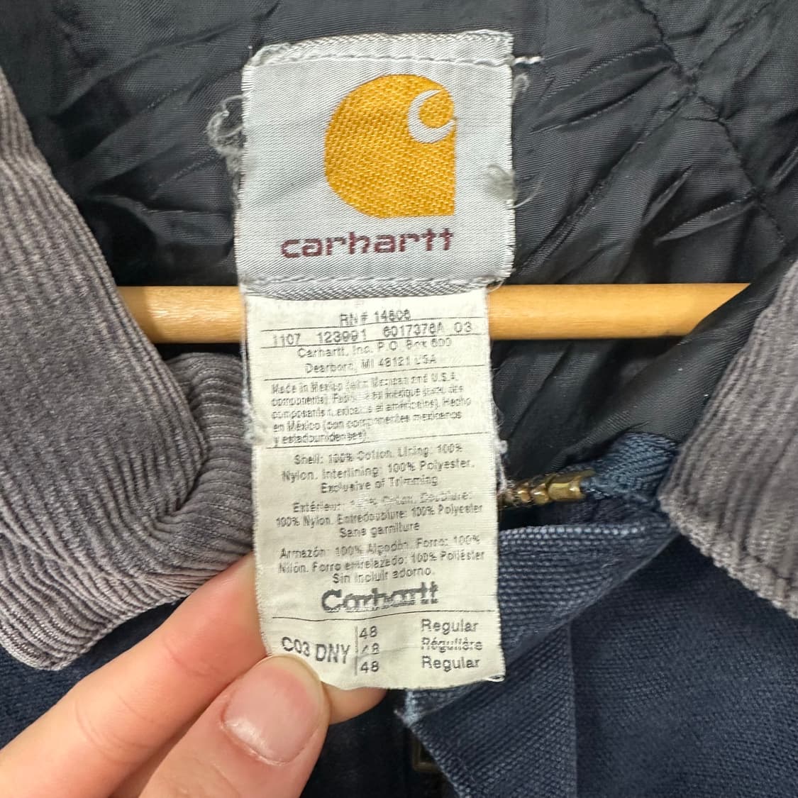 칼하트 초어 워크자켓 상품이미지3