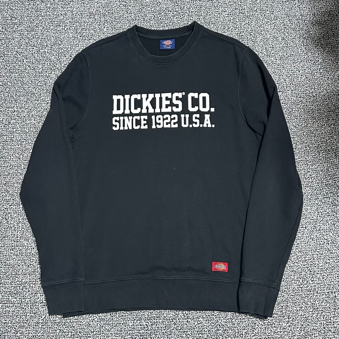 (XL) 디키즈 로고 맨투맨 상품이미지1