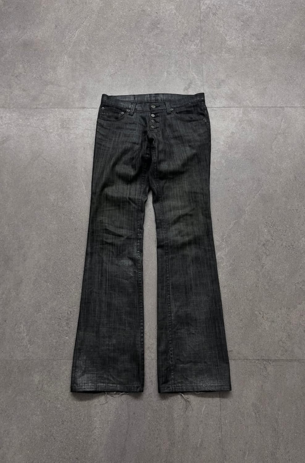 Tornado Mart Wax Coated Denim Pants 상품이미지1