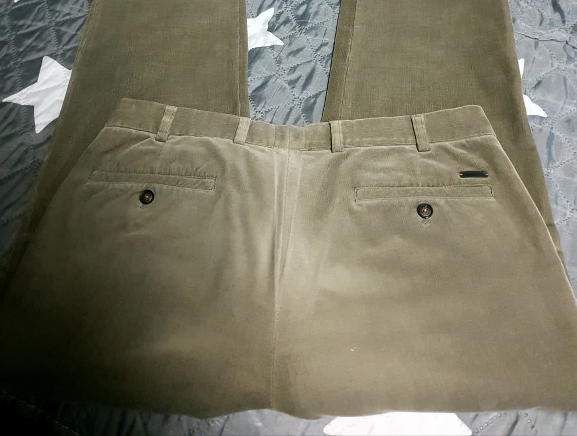 BRUNO BAFFI 면혼방 코듀로이 혜비 팬츠 연카키 (33) 상품이미지3