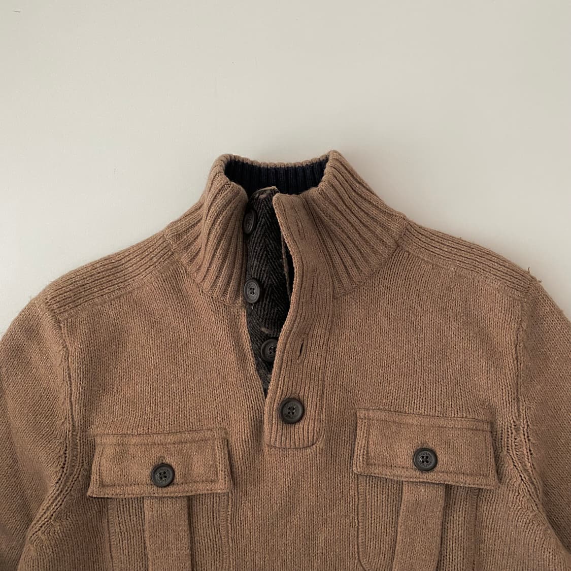 S) 타미힐피거반집업니트 A1008 상품이미지4