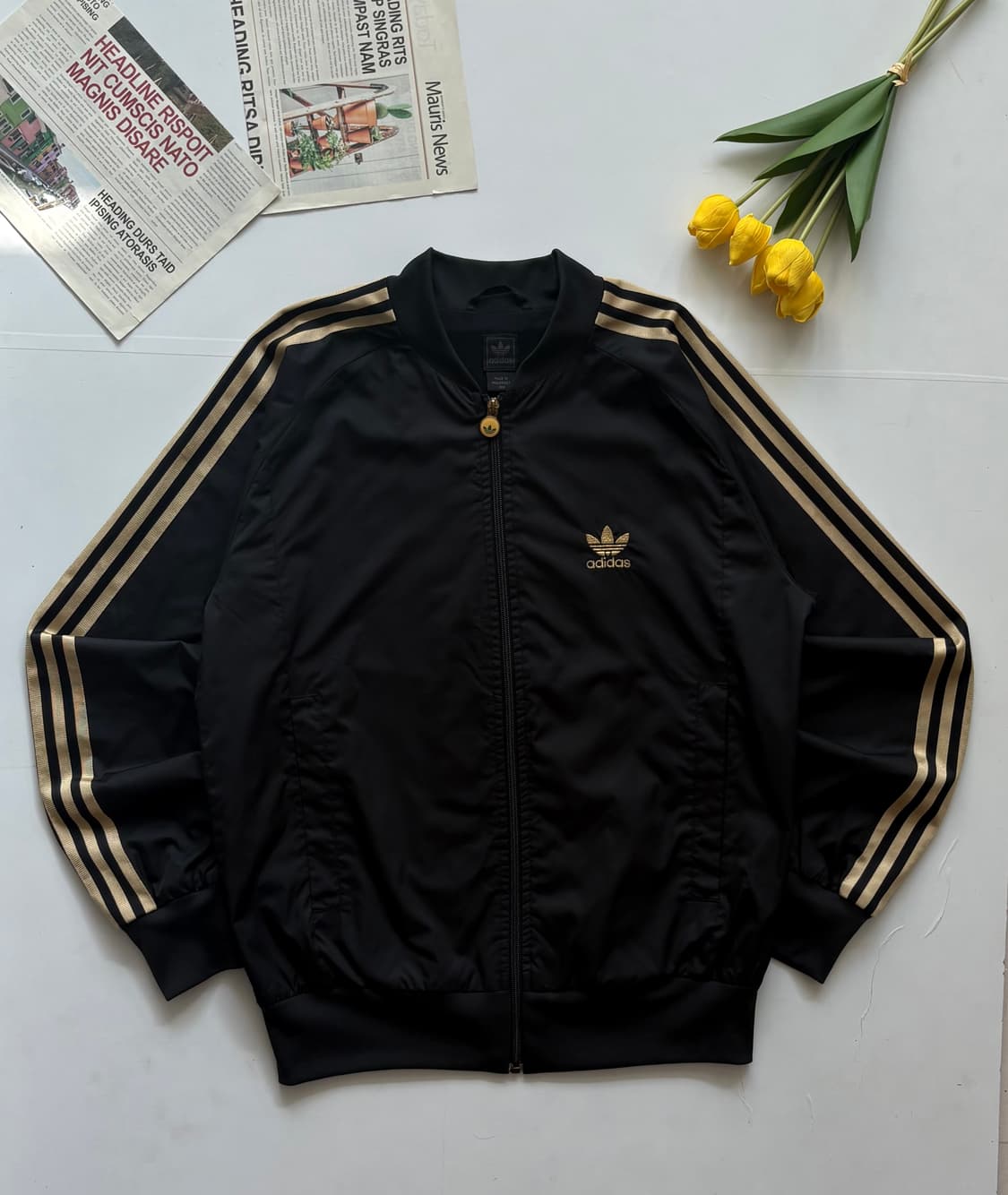 adidas 아디다스 빈티지 검골 바람막이 상품이미지2