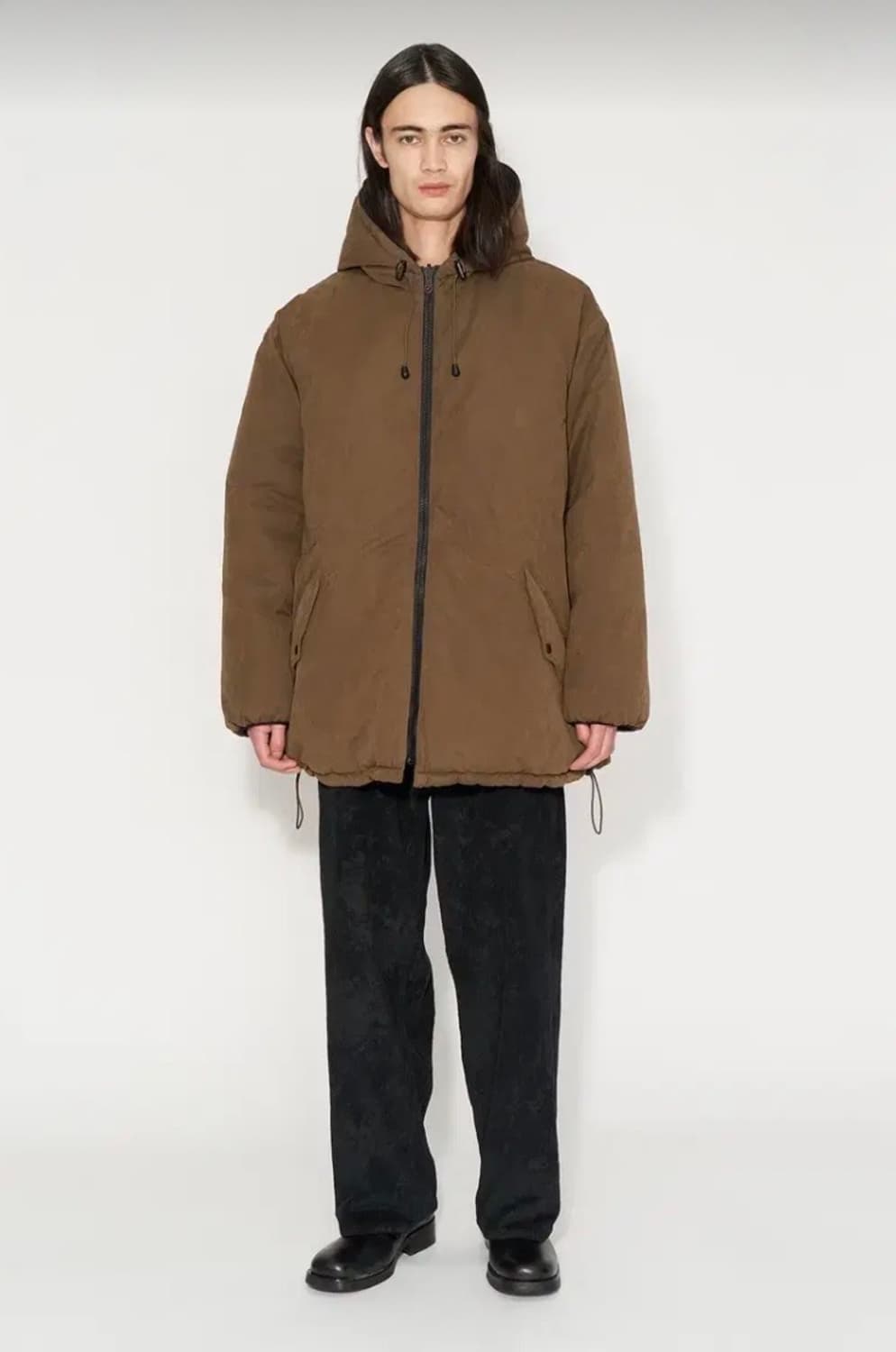 아워레가시 빈트로스펙 파카 올리브 왁스 네오 나일론 48 사이즈 상품이미지1