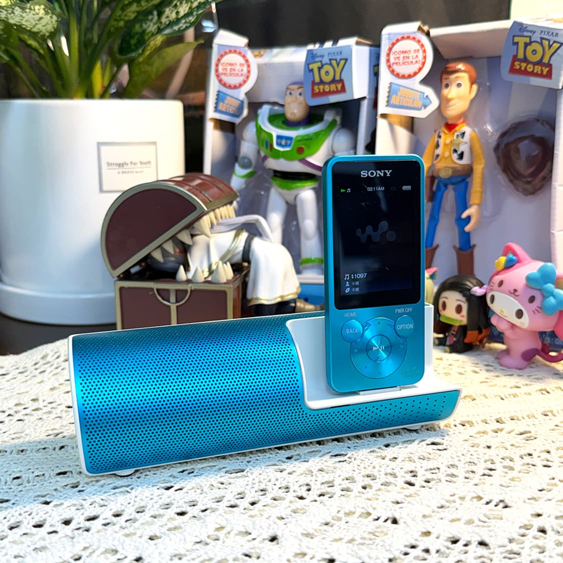 [🎁소품] SONY 소니 NW-S14K 레트로 MP3 워크맨 스피커독 상품이미지1