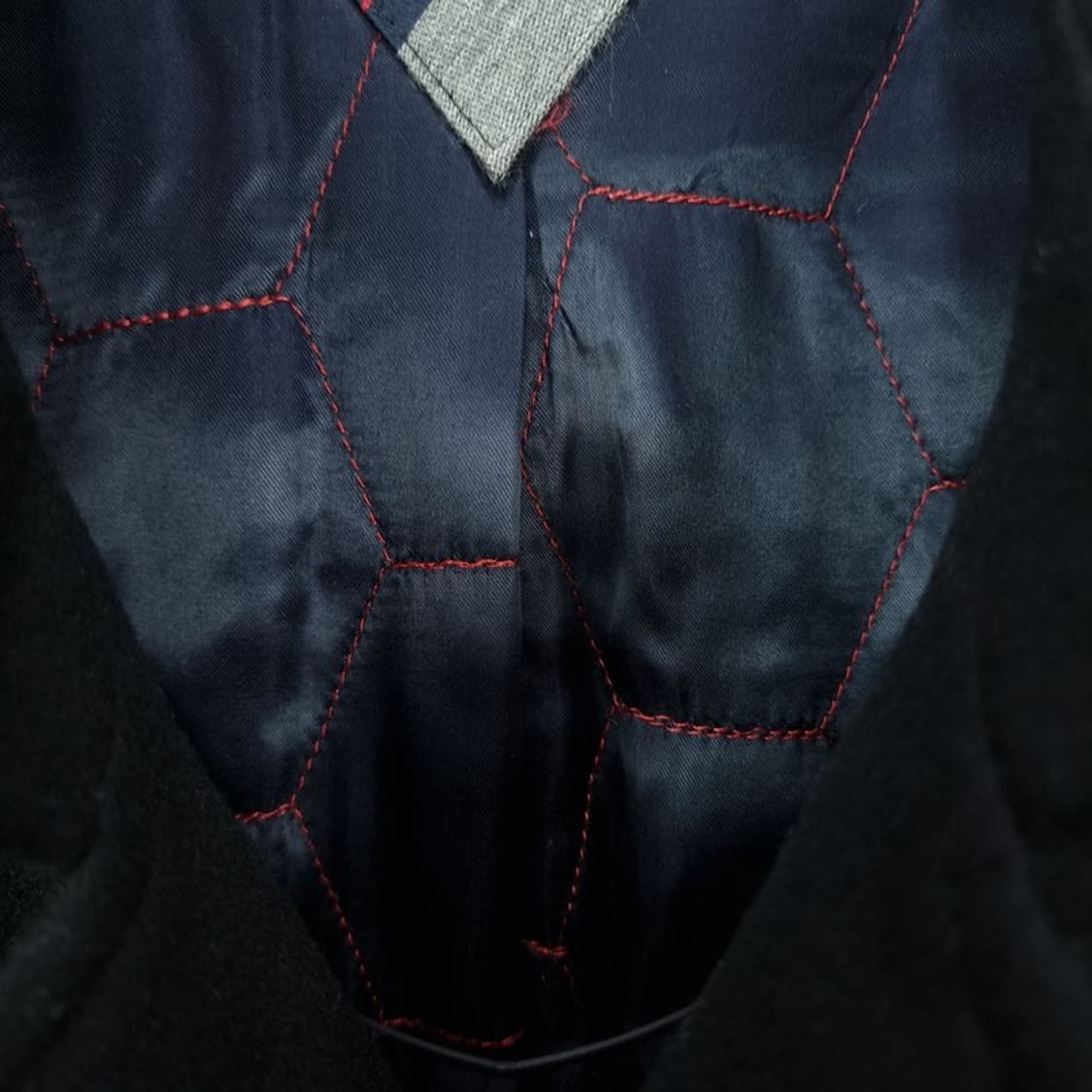 [타미힐피거] 모직 피코트 블랙 M18608 상품이미지7