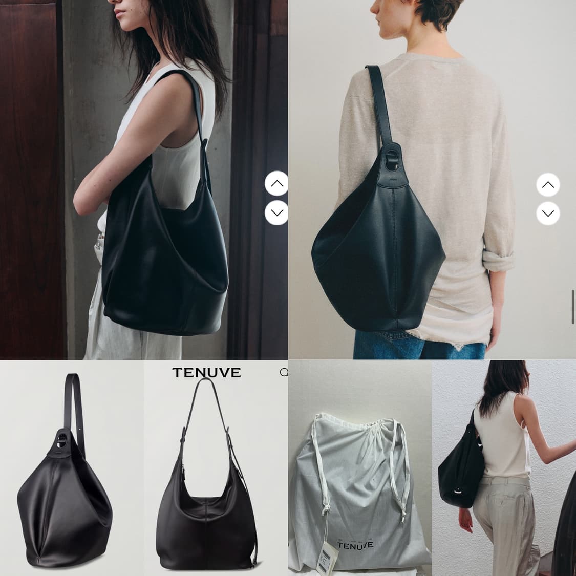디자이너브랜드 3way가방 테누브 툴레백 숄더백 백팩 새상품 tenuve 상품이미지1