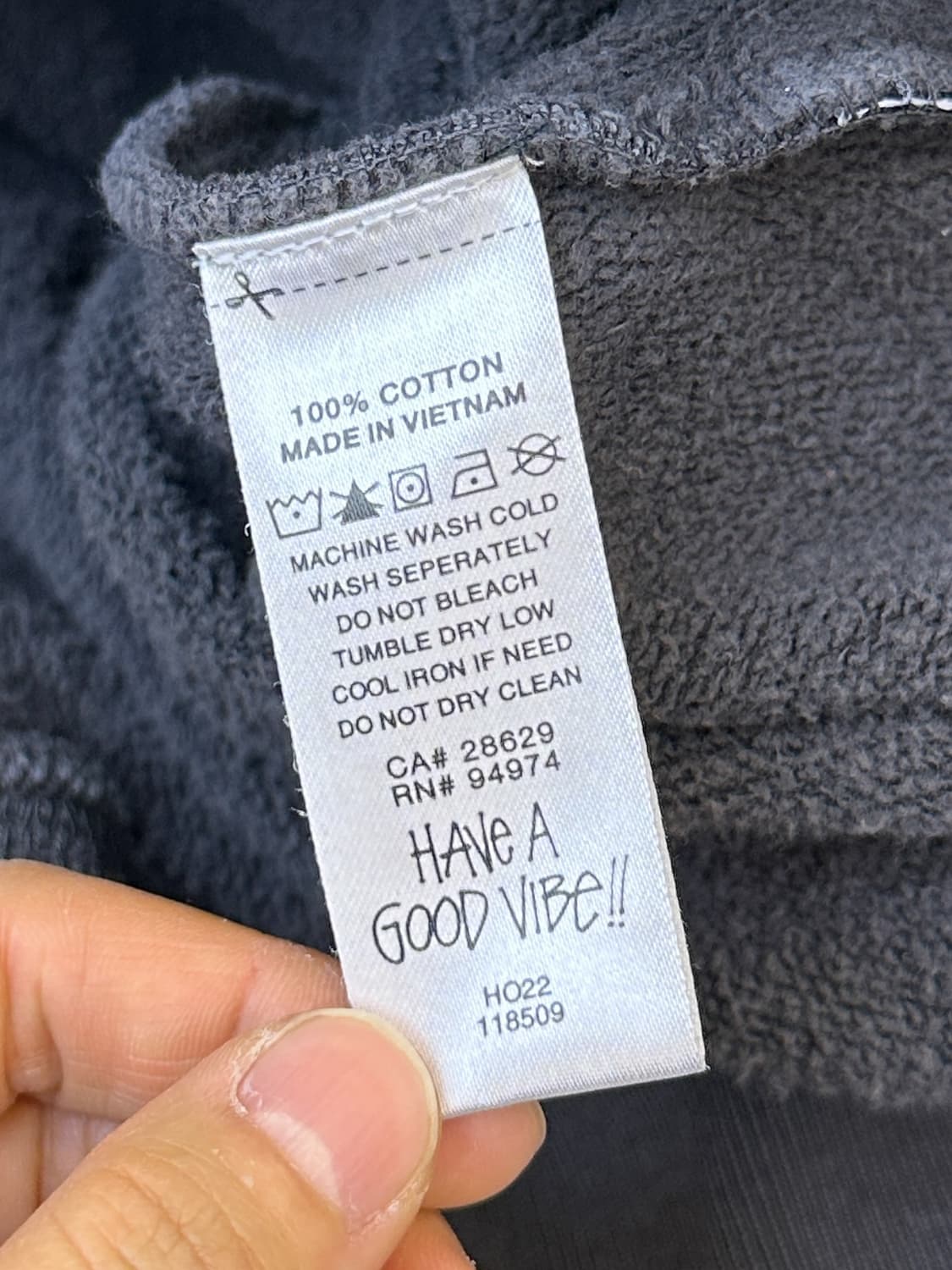 스투시 23SS 피그먼트 다이드 플리스 후드티 상품이미지6