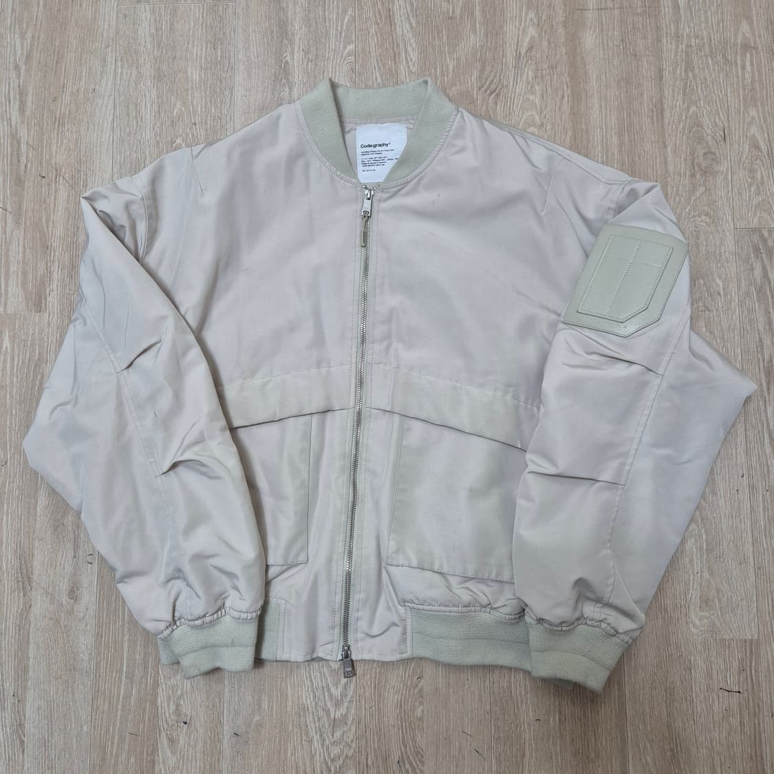 코드그라피 베이직 MA-1 항공점퍼 봄버자켓 상품이미지1