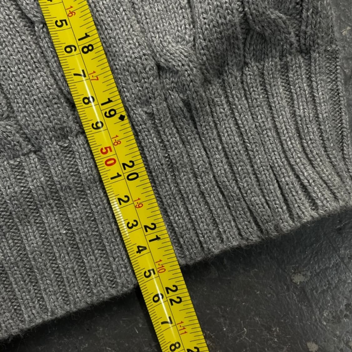 90 폴로 랄프로렌 꽈배기 브이넥 니트 상품이미지6