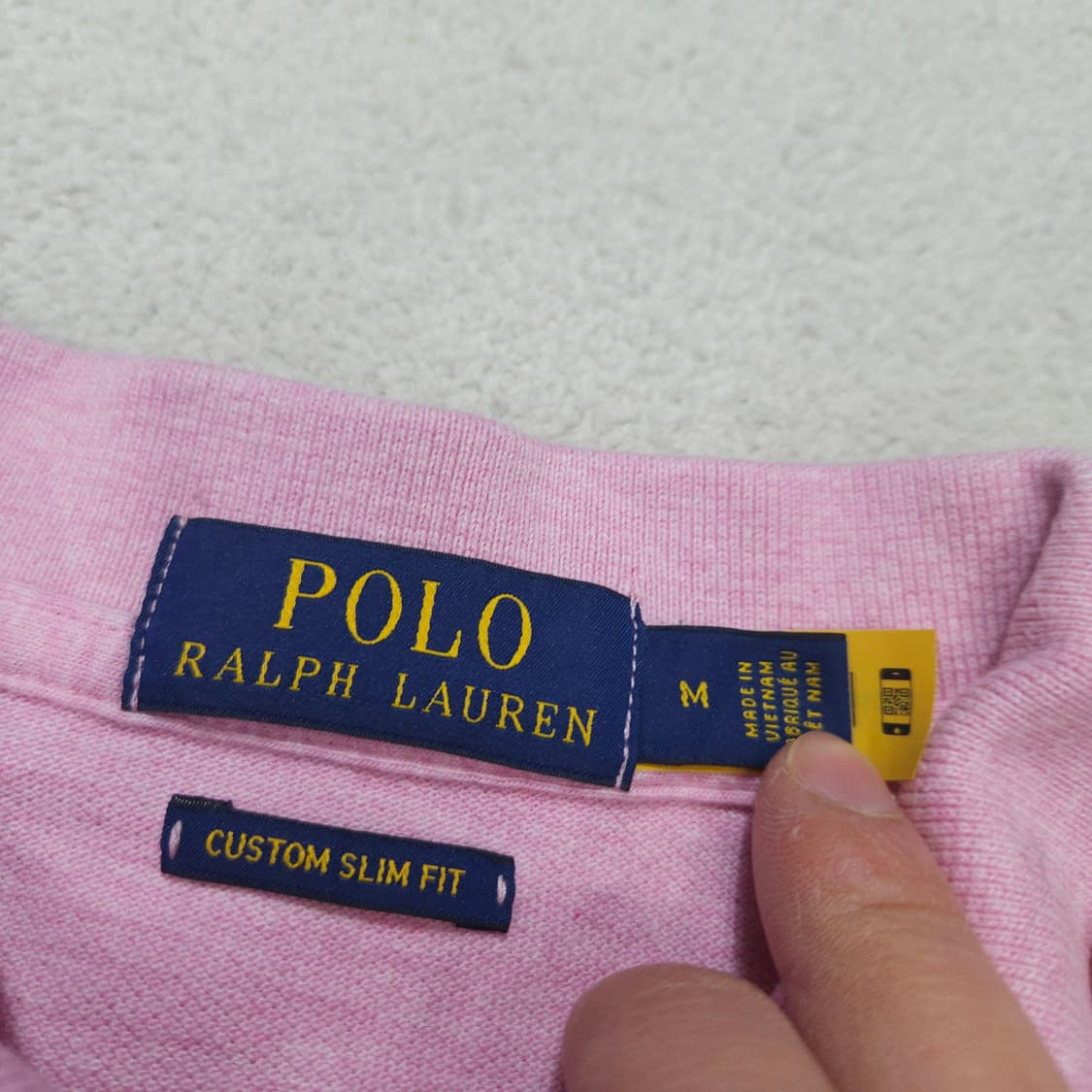 폴로 랄프 로렌 신형 QR 카라티 M 상품이미지5