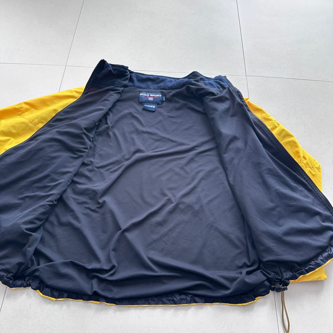 [XL] 90s 폴로스포츠 옐로우 윈드브레이커 바람막이 상품이미지6