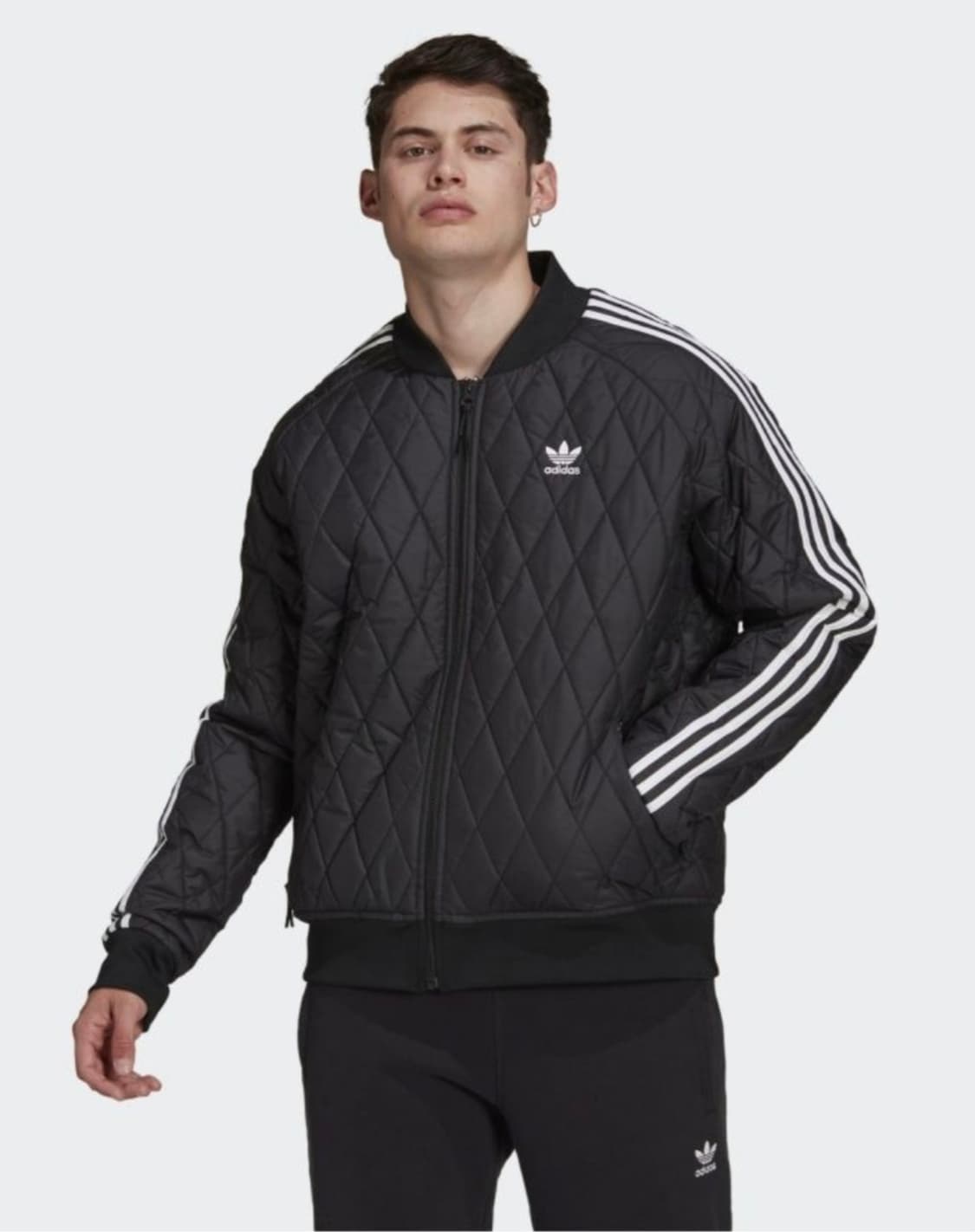 아디다스 sst퀄팅 집업자켓 상품이미지2