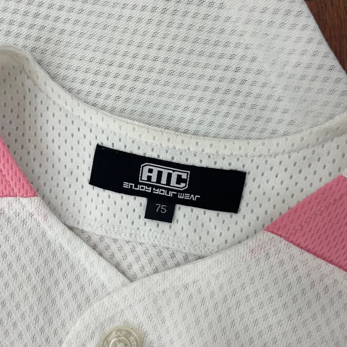 SK와이번스 김광현 마킹 핑크 유니폼 상품이미지3