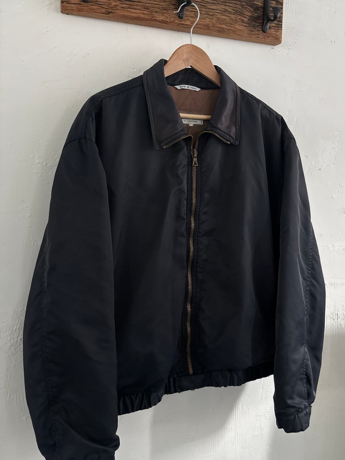 GIORGIO ARMANI 조르지오 아르마니 나일론 봄버 자켓 상품이미지1