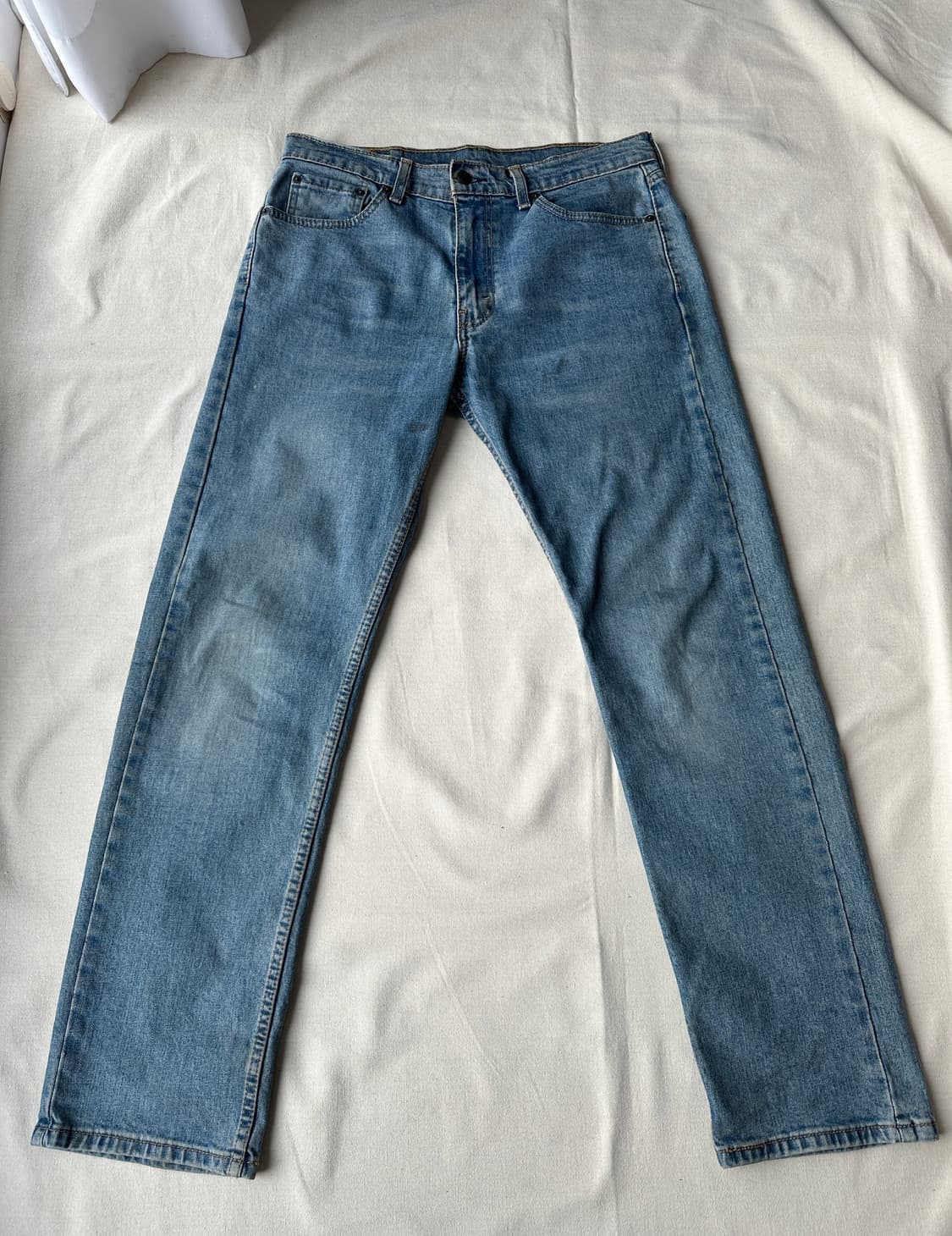 리바이스 505 레귤러 스트레이트핏 데님팬츠 32 상품이미지1