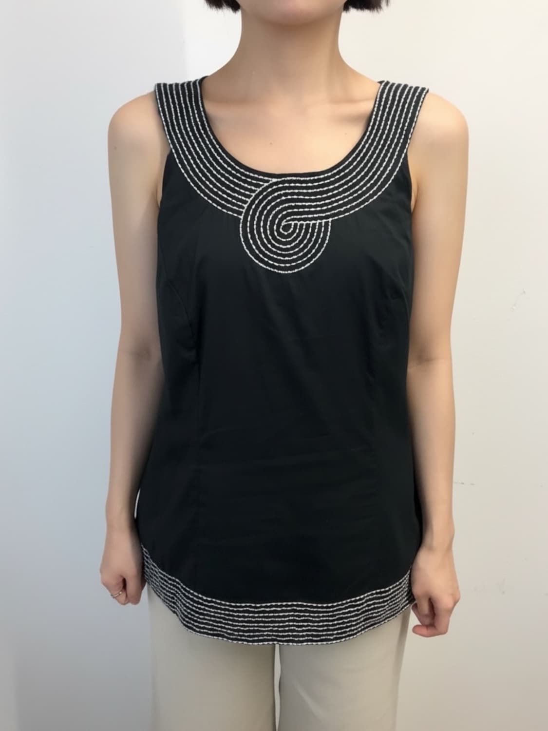 Swirl sleeveless top 상품이미지7