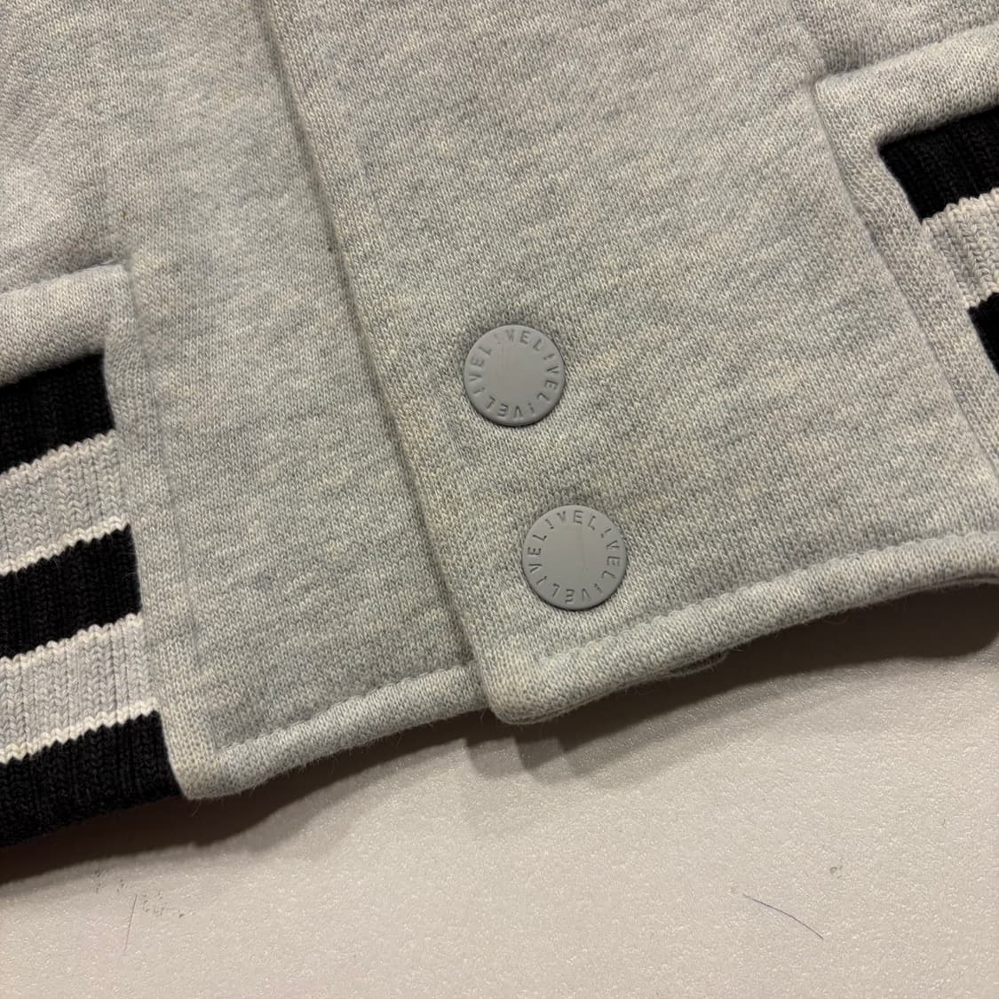 [6] 라코스테 라이브 코튼 스타디움 자켓 그레이 D445 상품이미지6