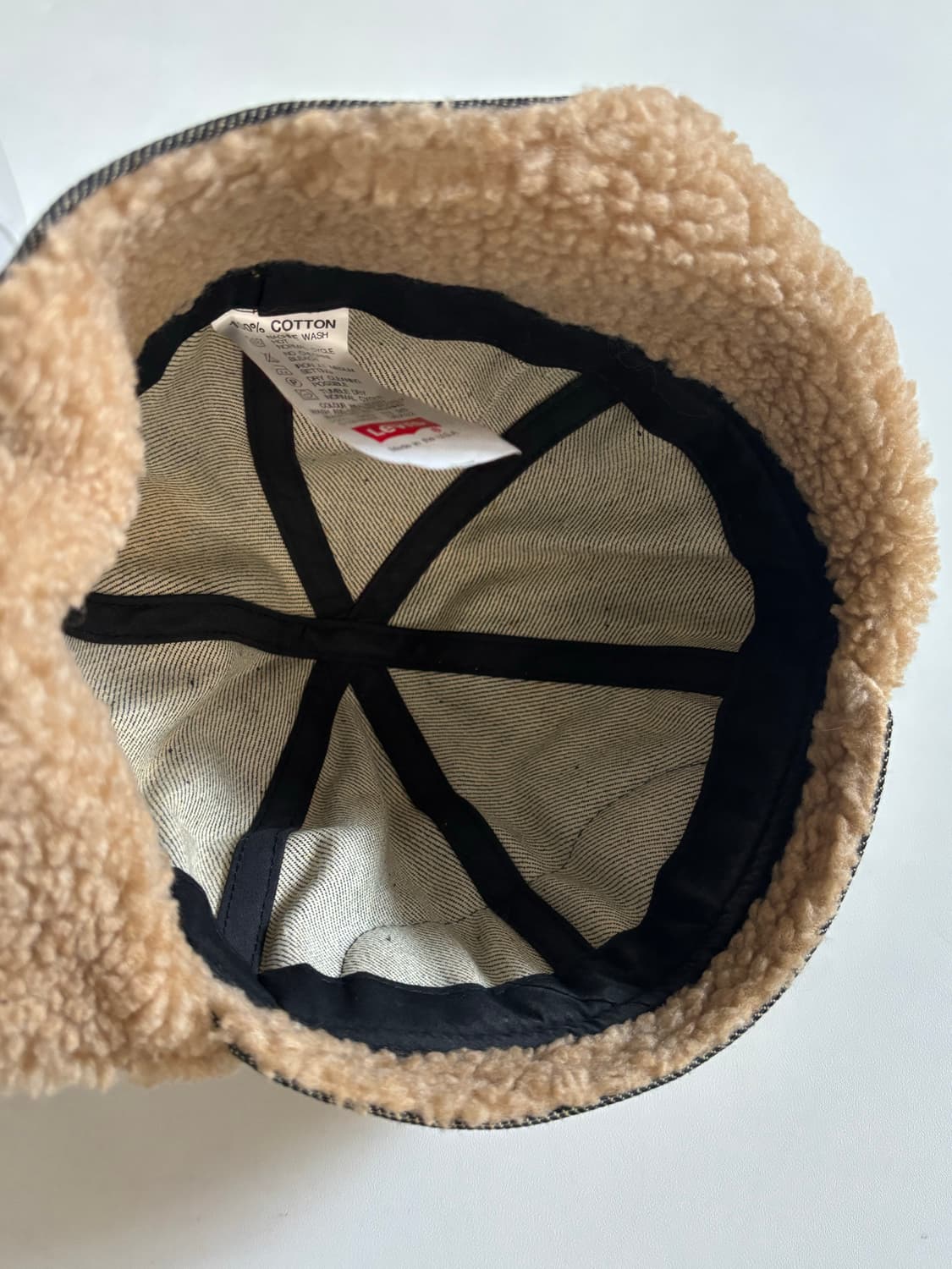 Levi's 리바이스 데님 쉐르파 트래퍼 햇 상품이미지10