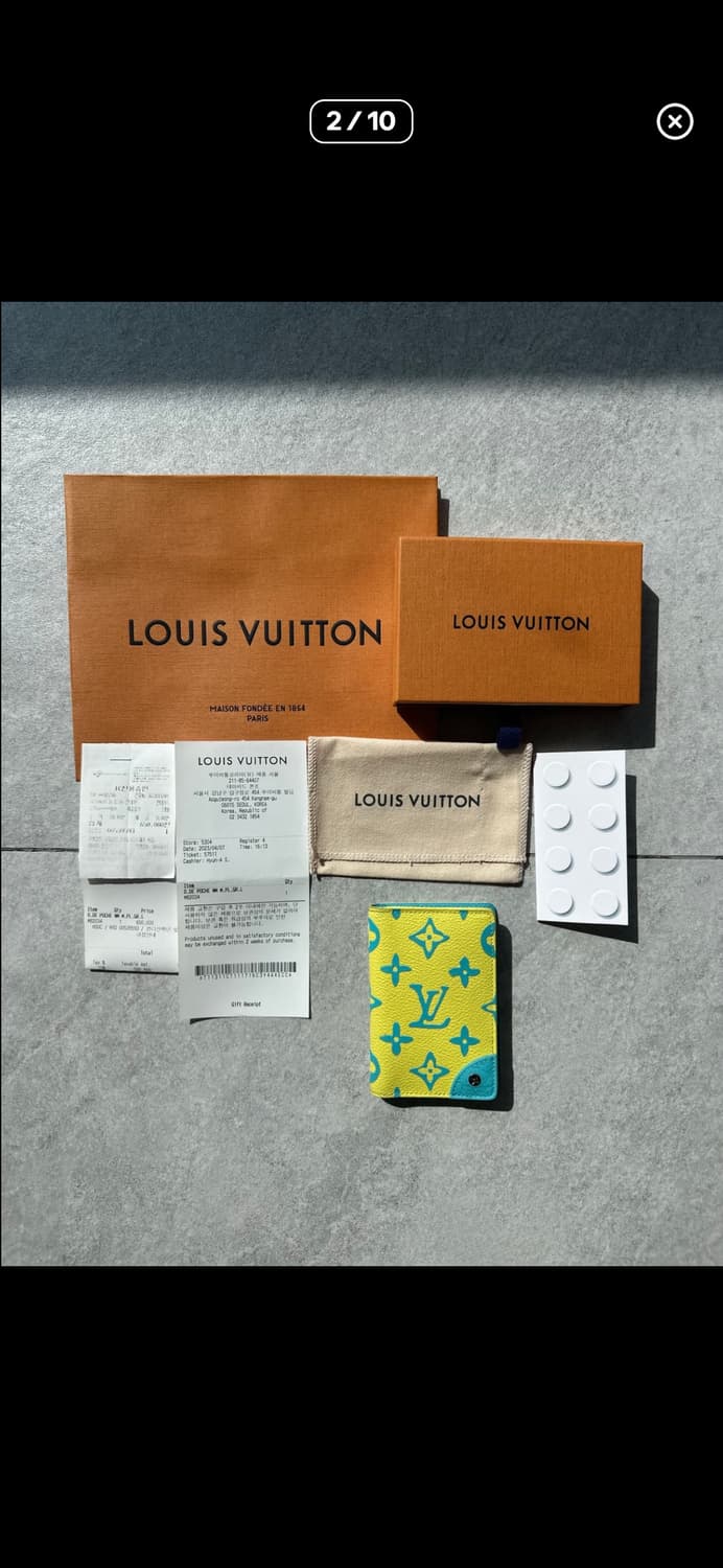 루이비통 모노그램 플레이그라운드 포켓 오거나이즈 남성 반지갑 M82034 상품이미지2