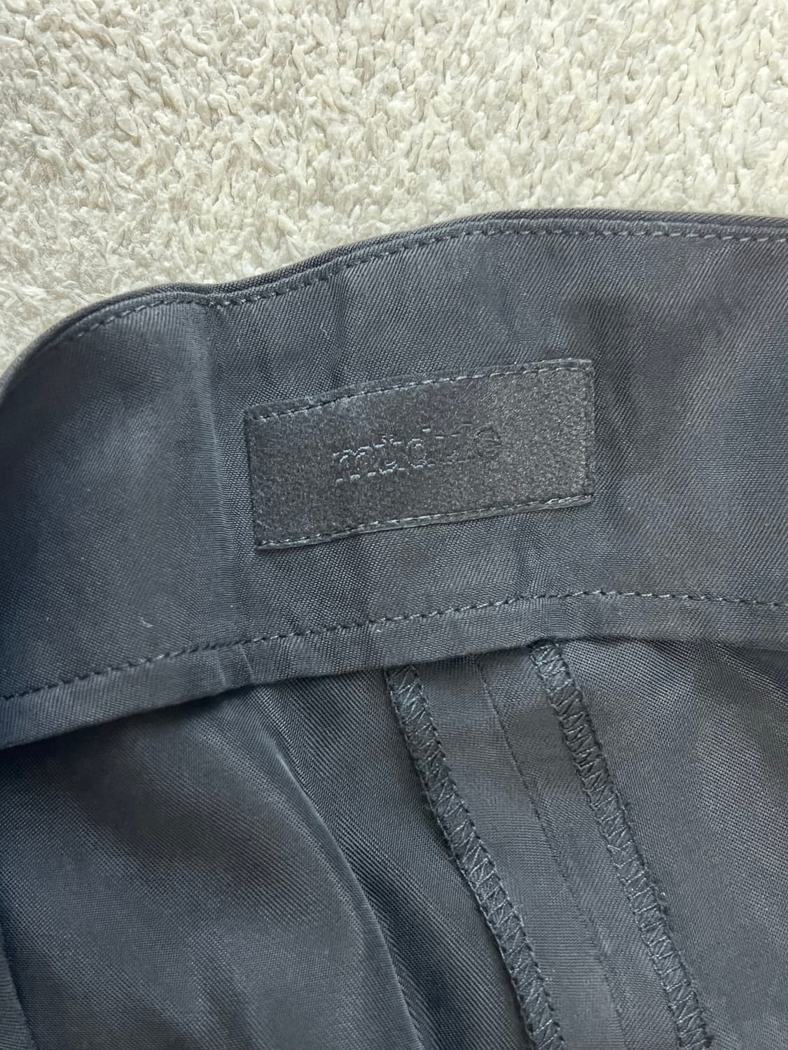 머듈 라운지팬츠 블랙큐프라 2사이즈 상품이미지3