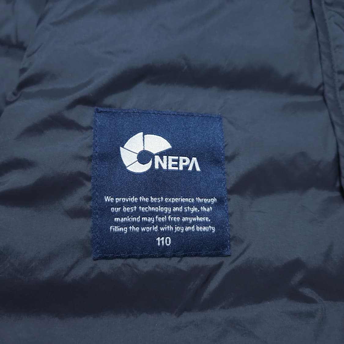 네파)110 남자 거위털 경량패딩조끼 / 왕눈이샵 상품이미지7