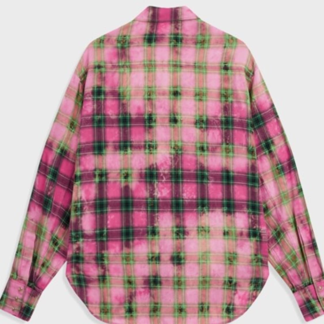 오픈와이와이 페이드 체크 포켓 셔츠 핑크 상품이미지2